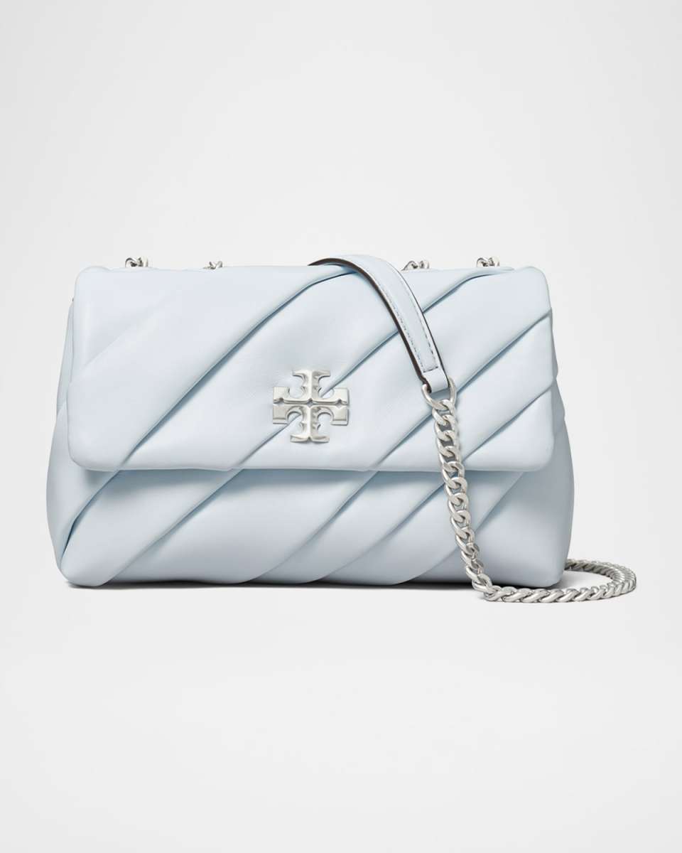 Kira Small Pleated Leather Convertible Shoulder Bag